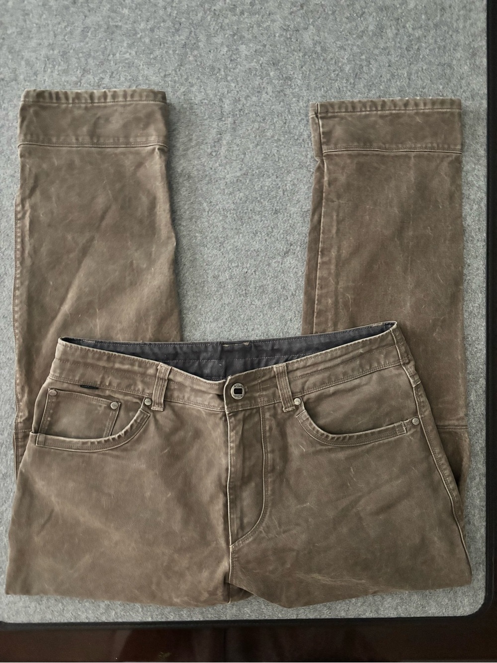 Men's Kuhl Classic Straight Fit Brown Pants